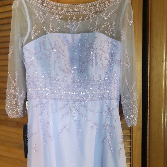 Handmade LAVENDER bridesmaid or MOB gown (Serena London knock-off) - Picture 6 of 6